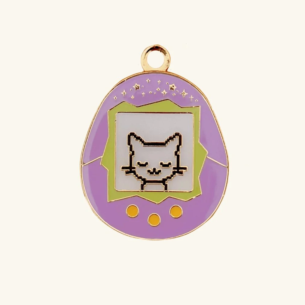Tamagotchi Cat Pet ID Tag - Image 4