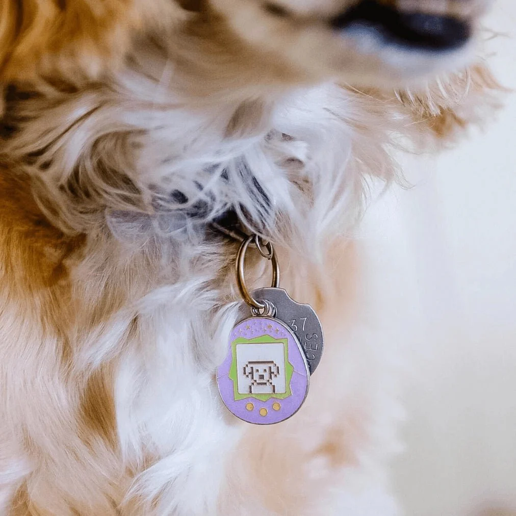 Tamagotchi Dog Pet ID Tag - Image 3
