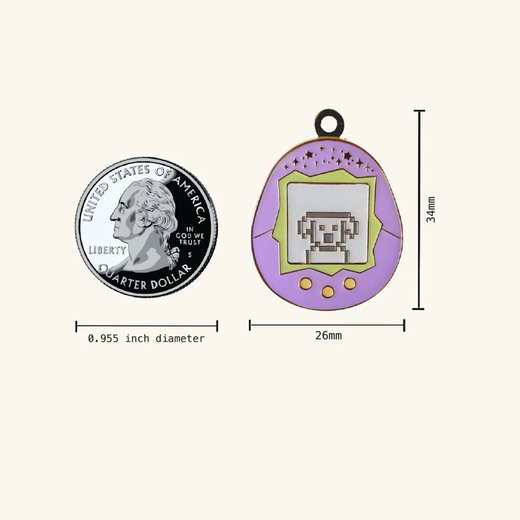 Tamagotchi Dog Pet ID Tag - Image 5